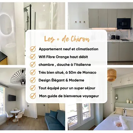 Appartement Moderne Climatise Monaco Vue *