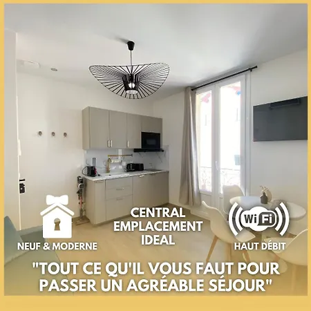 Moderne Climatise Monaco Vue Appartement *