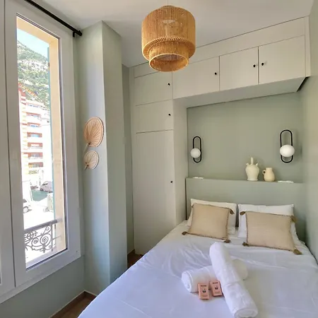 Lägenhet Moderne Climatise Monaco Vue *