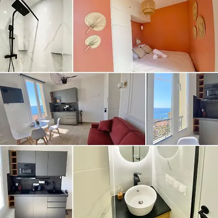 Appartement Moderne Climatise Monaco Vue *