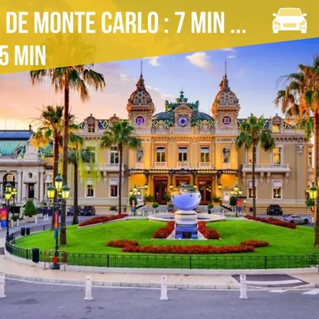 Apartment Moderne Climatise Monaco Vue Cap-d'Ail