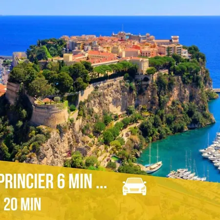 Moderne Climatise Monaco Vue Apartment *